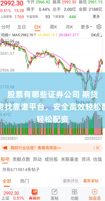 股票有哪些证券公司 期货配资找靠谱平台，安全高效轻松配资